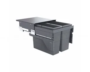 HAILO AS Cargo prügisüsteem 450mm 21L/17L, tumehall L418 x S434 x K370