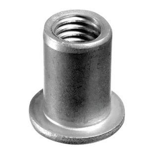 QRAIL neetmutter M10, AISI 304