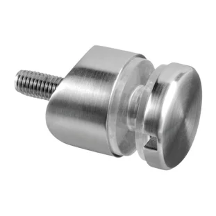 QRAIL punktkinnitus MOD0746 torule Ø 33,7mm 6-16mm klaasile AISI304 harjatud
