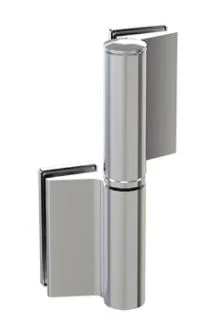 COLCOM hing Biloba EVO klaasustele 100kg klaas/klaas 8-21,5mm Stop +180° vasak toon EV1 anod 20mq