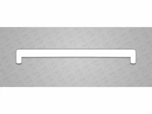 UA PVC aknalaua otsakate valge 600mm, kahepoolne