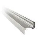 CDA leng Palermo Z klaasuksele L-1250mm toon must