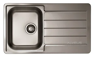ALVEUS köögivalamu MONARCH LINE 20, 860x500mm, I, roostevaba teras, antratsiit