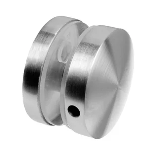 QRAIL punktkinnitus MOD0742 Ø 50mm  AISI316 harjatud