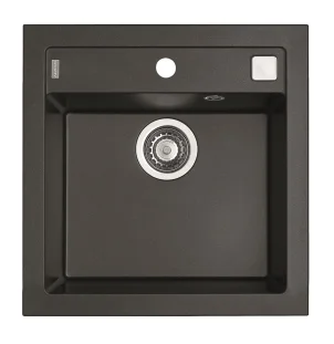ALVEUS köögivalamu FORMIC 20, 520x510mm, I/U, graniit, twilight-G05M