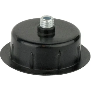 SCH Reguleerjalg (puuritav) H2-14mm, Ø40mm, kandevõime 150kg, must