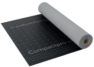 Compactpro 120 SK2 - kahe teibiga hingav katuse aluskate / tuuletõke 1,5x50m (75m²/rull)