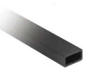 CDA tugitoru toru kandiline 10x20mm pikkus 1000mm toon must