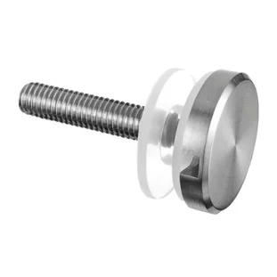 QRAIL punktkinnitus MOD 0740 Ø 30mm AISI 304harjatud