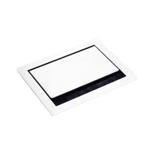 SCH EVOline Flip Top Push pistikupesa, 3xSchuko, valge