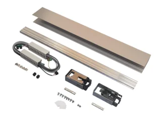 DORMA tiibukseautomaatika ED100/250 ilukate VARIO 2200mm, keskmine osa, hõbe