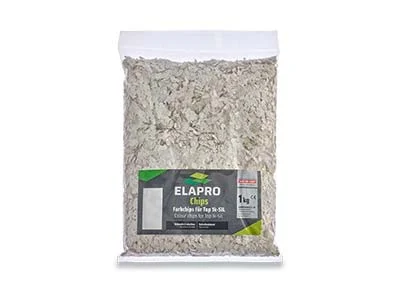 ELAPRO Dekoratiivpuiste helbed - 3 mm - Hall - 1 kg, kulu 70 g/m²