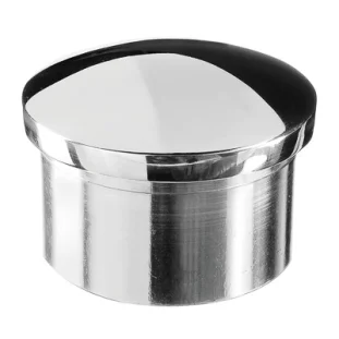 QRAIL otsakate MOD0729 torule 42,4x2mm AISI316 poleeritud