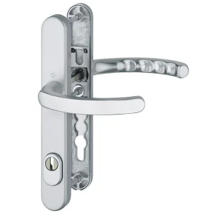 HOPPE link+plaat 1500/3359ZA/3357N Luxembourg F1 PZ ukse paksus=67-72mm plaat=36x250mm