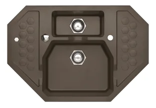 ALVEUS köögivalamu SENSUAL 60, 900x610mm, I, graniit, chocolate-G03M