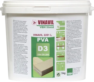 VINAVIL 2251 L PVAc D3 (pakend=3kg)