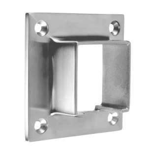 QRAIL EGS kinnitus seinal MOD6505 U-reelingule Ø 42,4mm AISI304 harjatud
