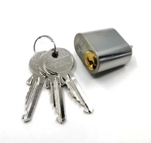 dormakaba südamik AP1000 6325 OHZ ovaalne välimine nikkel + 3võtit 5 PIN