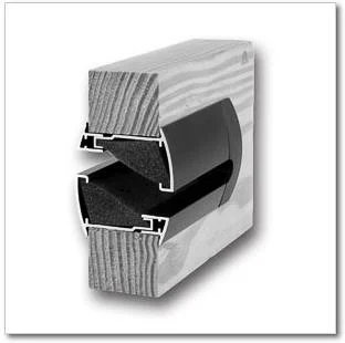 REN Silendo helikindel ukserest 425x48 STR9005 must, otsatükid must 1pk=1tk
