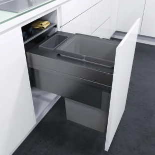 VAUTH-SAGEL ENVI Space XX Pro prügisüsteem, L400,K580,S515mm, 1x35L, tumehall