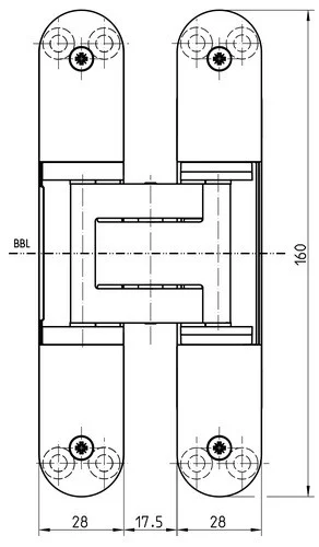 Simonswerk Tectus TE440 3D toon (SW124) F1