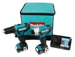 Makita Akutööriistade komplekt 12V, 2x2,0 Ah akut+22min laadija