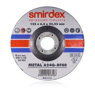 SMIRDEX Metalli lihvketas 125x6,4mm