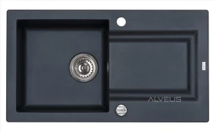 ALVEUS köögivalamu FALCON 30, 780x435mm, I, graniit, carbon-G91