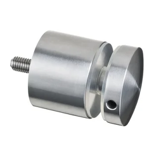 QRAIL punktkinnitus MOD0745 Ø 60mm 8-21mm klaasile tald 30mm  AISI304 harjatud