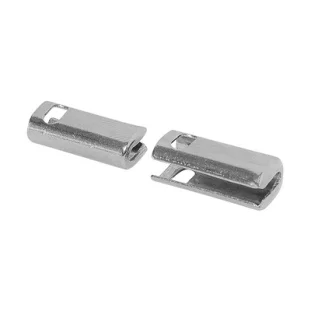 QRAIL vertikaalklamber MOD7820 1,5 mm kaabli jaoks,2-osaline AISI316, harjatud
