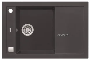 ALVEUS köögivalamu FORMIC 30, 760x500mm, I/U, graniit, twilight-G05M