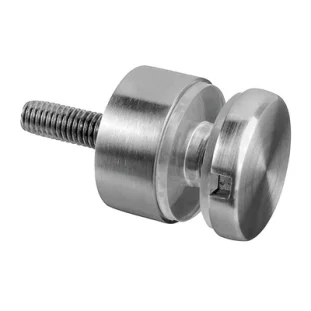QRAIL punktkinnitus MOD0746 klaasile 6-16mm Ø30mm zamack viimistlus toores