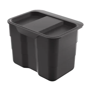 SCH Ninka biojäätmete ämber uksele kinnituv 4,2L (227x165x170mm), tumehall