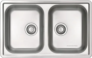 ALVEUS köögivalamu LINE MAXIM 90, 795x505mm, F/S, pööratav, roostevaba teras, satiin