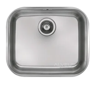 ALVEUS köögivalamu VARIANT 10, 480x400x180mm/D, U, roostevaba teras, satiin