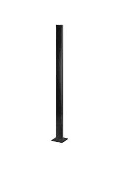 QRAIL piirdepost tallaga MOD4901 60x30x2,6 H970mm AISI316 must RAL9005