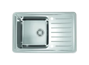ALVEUS köögivalamu GALEO 20, 790x500mm, I, roostevaba teras, satiin