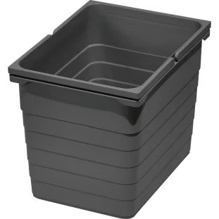 SCH Ninka prügiämber 17L (230x306xK310mm), B, tumehall