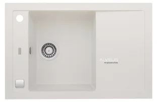 ALVEUS köögivalamu FORMIC 30, 760x500mm, I/U, graniit, pearl-G01M