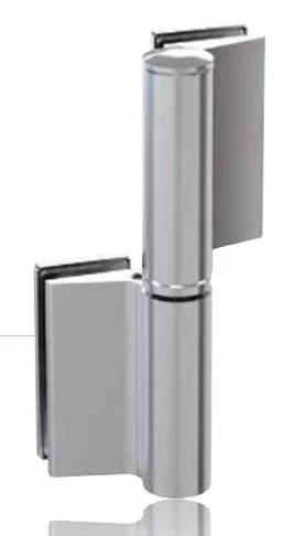 COLCOM hing Biloba EVO klaasustele klaas/klaas 8-21,5mm Stop +90° +180° vasak 100kg EV1 anod 20micronit