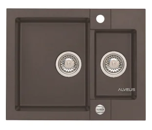 ALVEUS köögivalamu ROCK 80, 595x475mm, I, graniit, chocolate-G03M