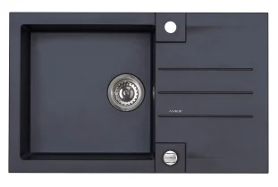 ALVEUS köögivalamu ROCK 130, 780x480mm, I, graniit, carbon-G91