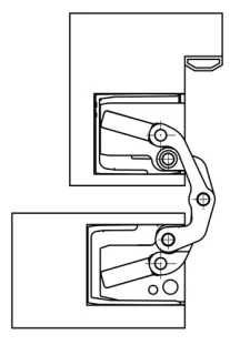 Simonswerk Tectus TE440 3D toon (SW126) roostevaba sarnane