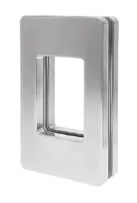 CDA tabletkäepide 70x120mm klaasile 8-12mm toon RST harjatud