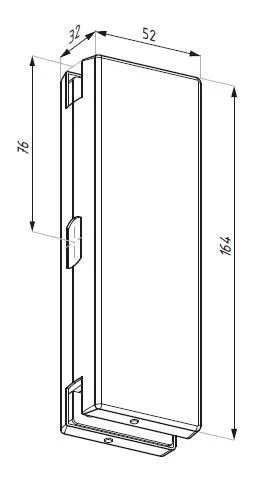 CDA GK50 lukuvastus klaasilt klaasile 8-12mm toon RST harjatud