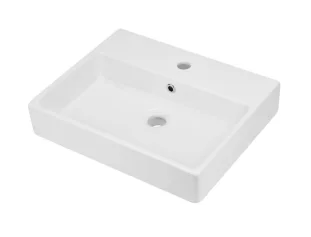 DEANTE vannitoavalamu TEMISTO, 400x500x130mm, seinale või tööpinnale paigaldatav, keraamiline, valge