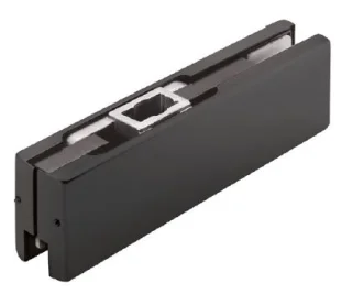 CDA PD10 alumine nurgahing 8-12mm klaasile toon must