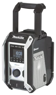 Makita Akuraadio 7,2-18V, Bluetooth max 10m, USB, 2,0A, AUX