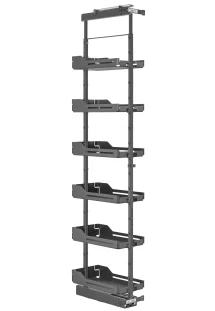 PEKA DISPENSA LIBELL ANTRATSIIT väljat. üksus H 1900-2300mm, 300mm kappi, 6 korviga