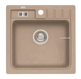 ALVEUS köögivalamu NIAGARA 20, 465x465mm, I, graniit, beige-G55